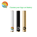 FCC CE ROHS approved 530mah vaporizer battery 510 thread buttonless S5 micro USB vape battery pen